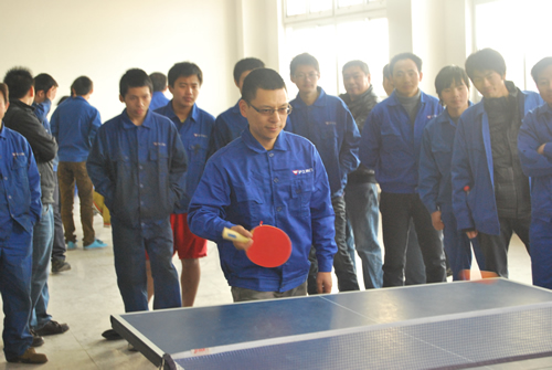 上海滬工閥門(mén)廠第二屆職工運(yùn)動(dòng)會(huì)乒乓球比賽(圖4)