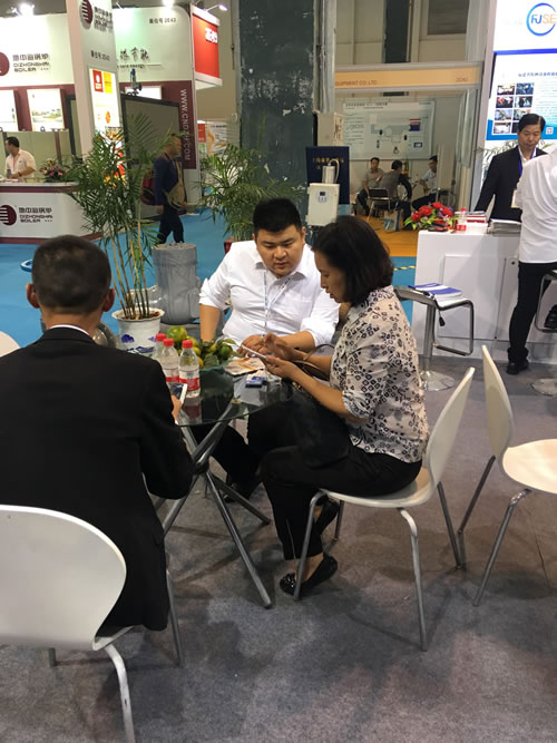 我公司參展 2016 上海國(guó)際供熱、鍋爐暨生物質(zhì)能展(圖6)