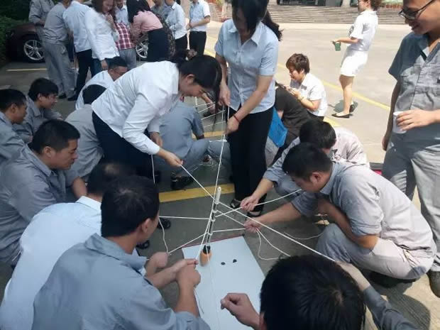 上海滬工閥門廠凝心聚力激揚青春素質(zhì)拓展活動(圖8)