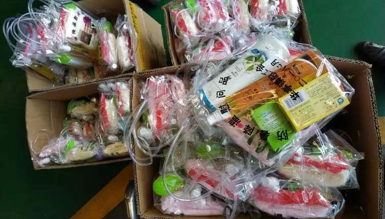 華亭鎮(zhèn)總工會前來上海滬工閥門廠慰問一線職工慰問品