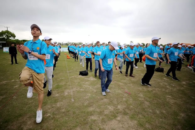嘉定區(qū)垃圾分類職工嘉野公園定向賽(圖3)