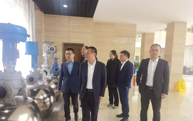 浙江省永嘉縣政府考察團蒞臨我司考察指導工作(圖2)